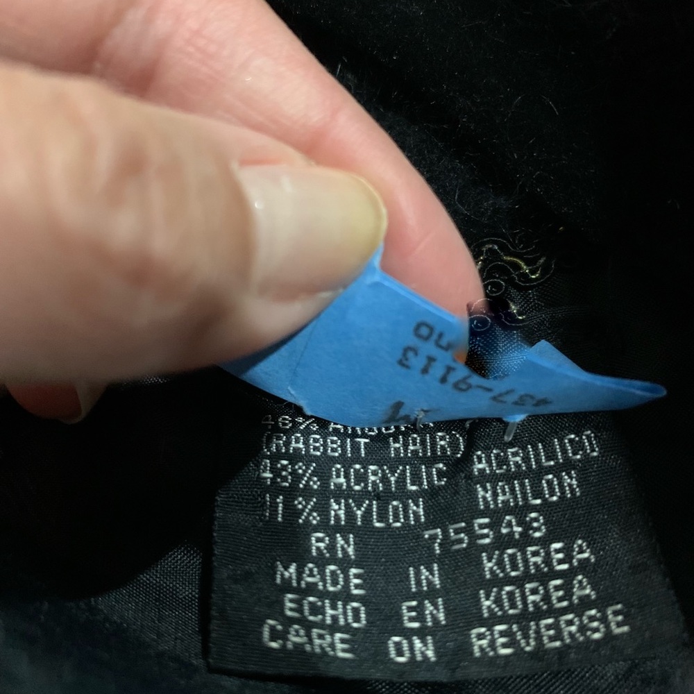 Angora Rabbit Hair Blend Jacket - Picture 10 of 11